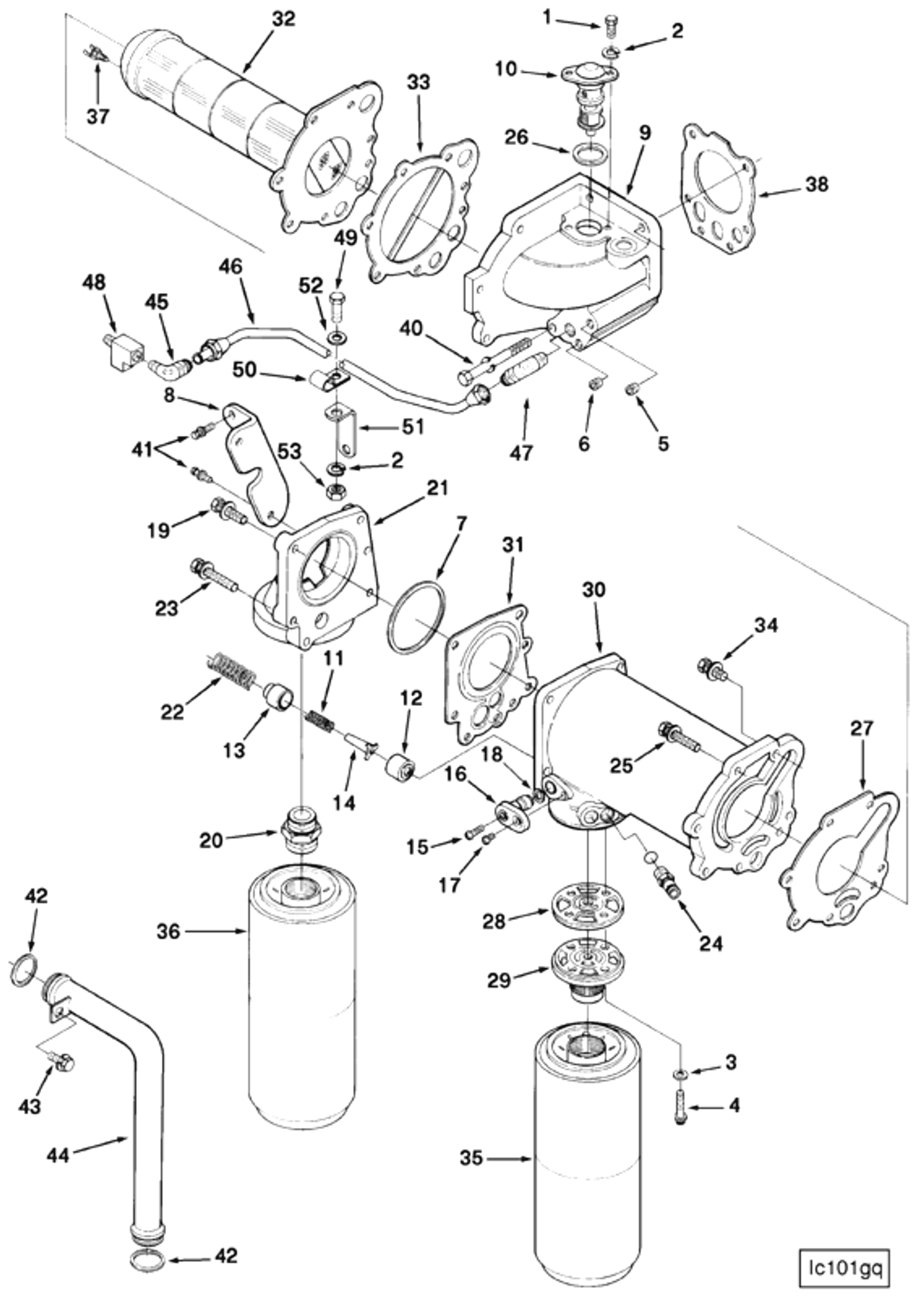Engine | Cummins 3053391 | Engine Oil Cooler