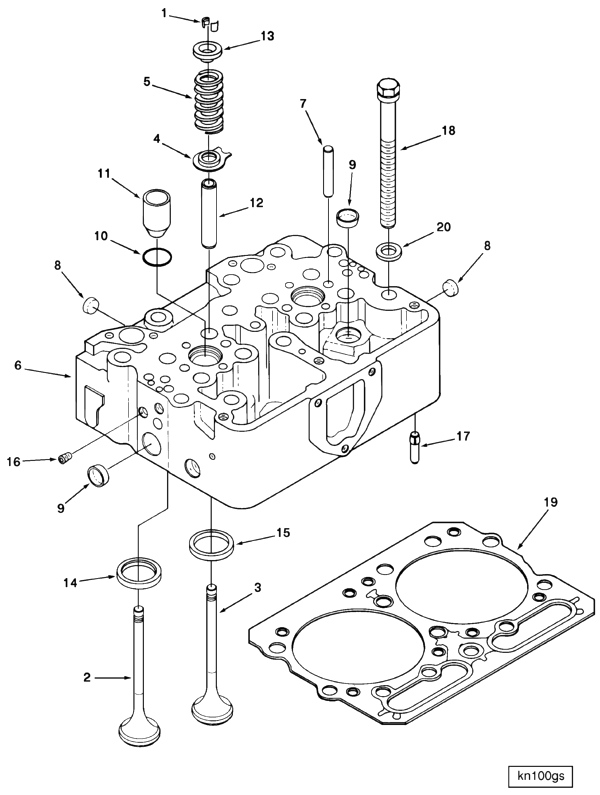 Cylinder Head | Cummins 3055098