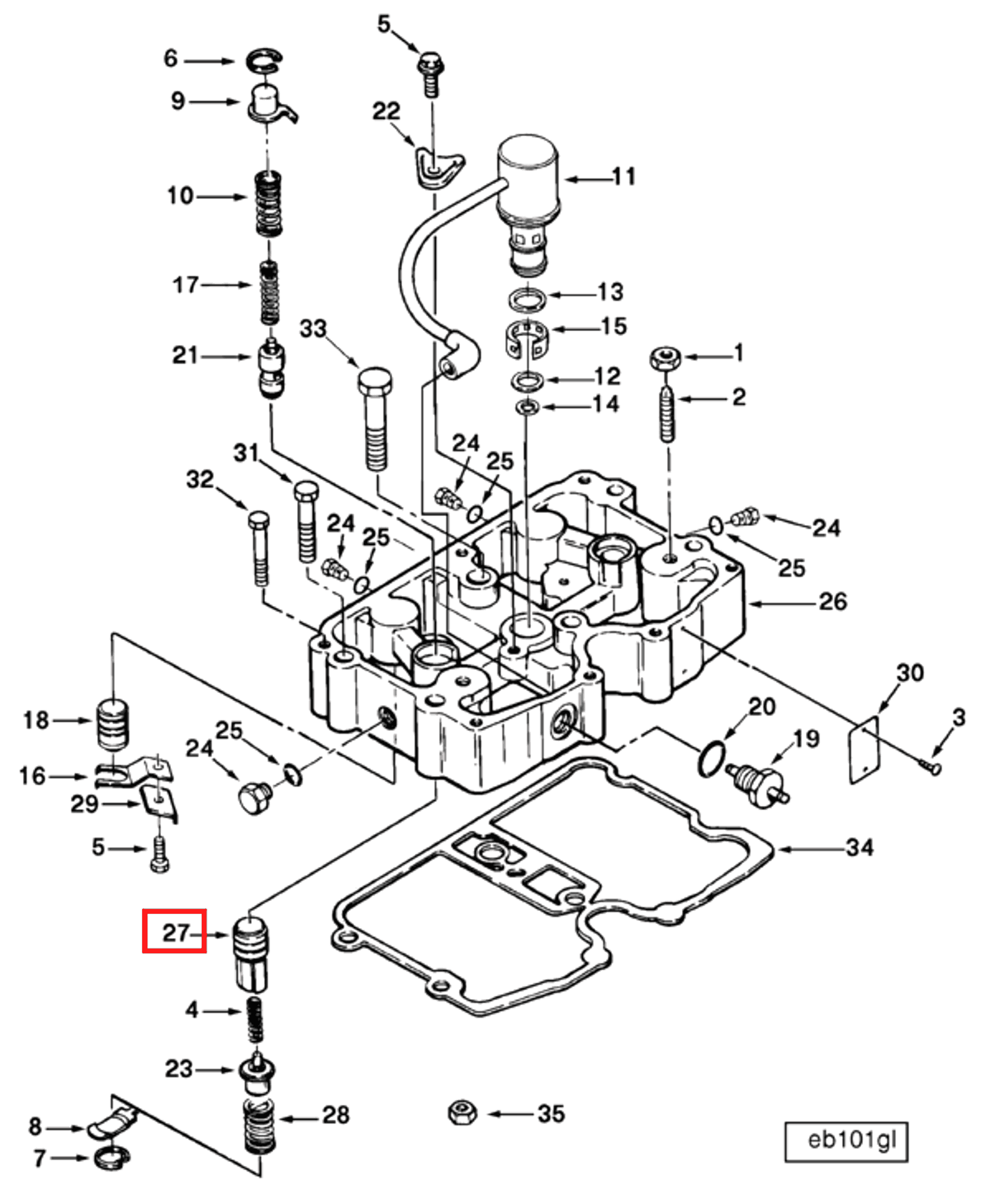 Engine | Cummins 3056082 | Engine Brake Slave Piston