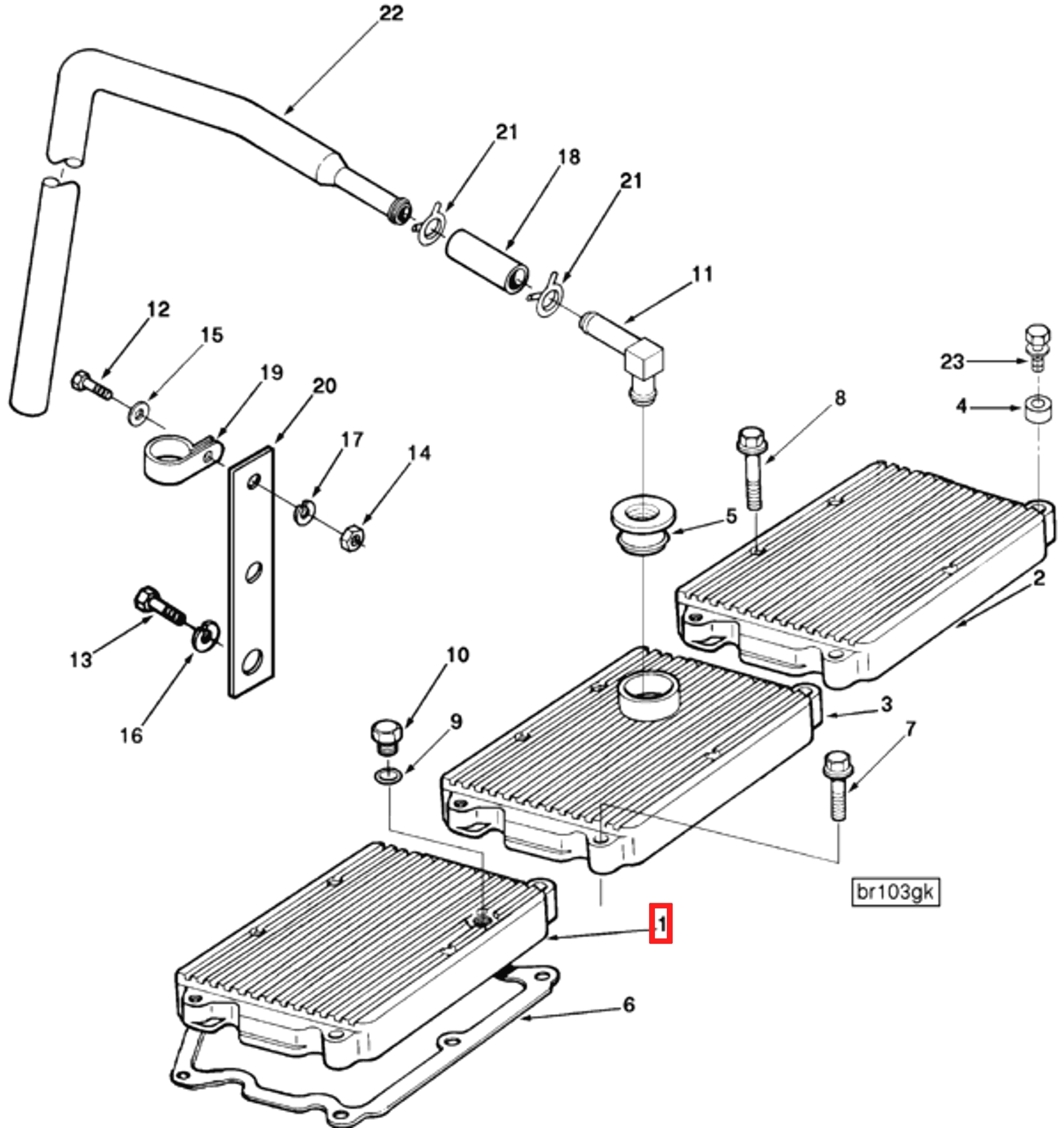 Rocker | Cummins 3059425 | Rocker Lever Cover