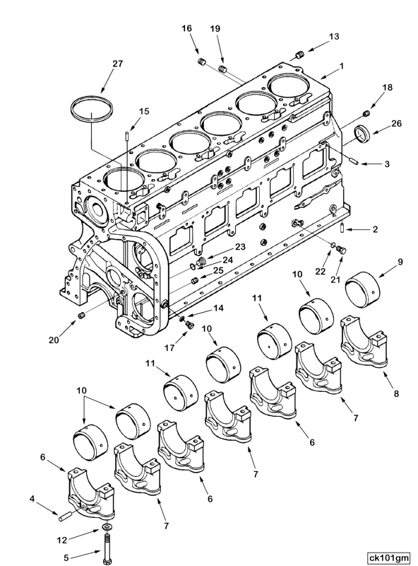 Cylinder Blok | Cummins 3060622