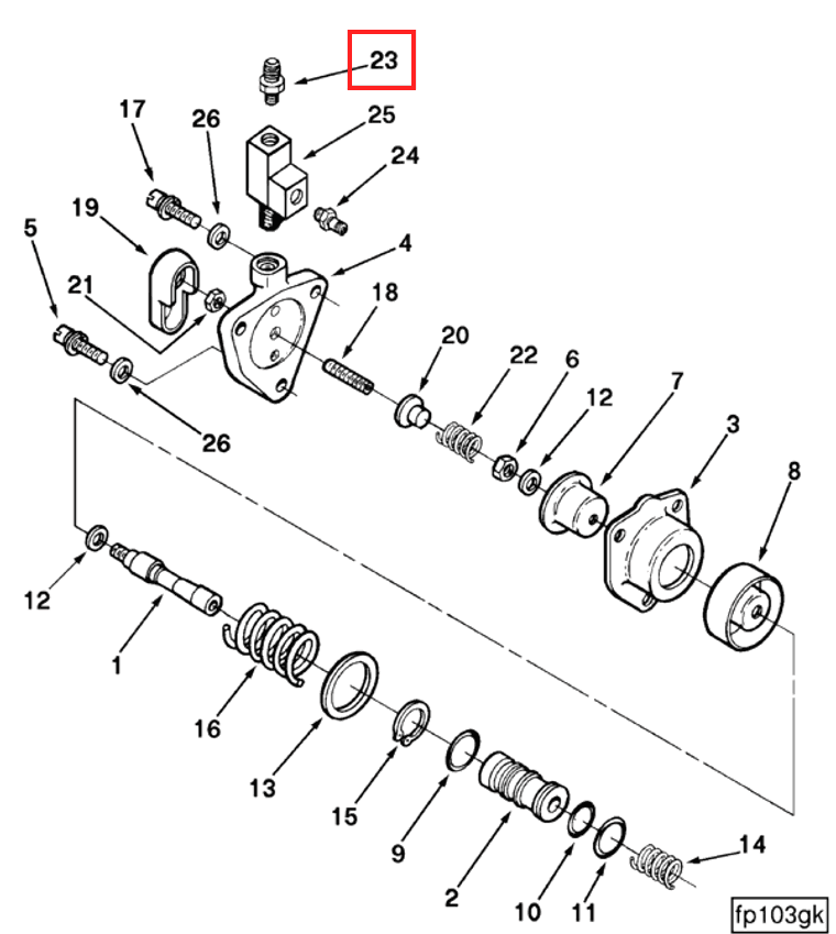 Valve | Cummins 3062158 | Check Valve