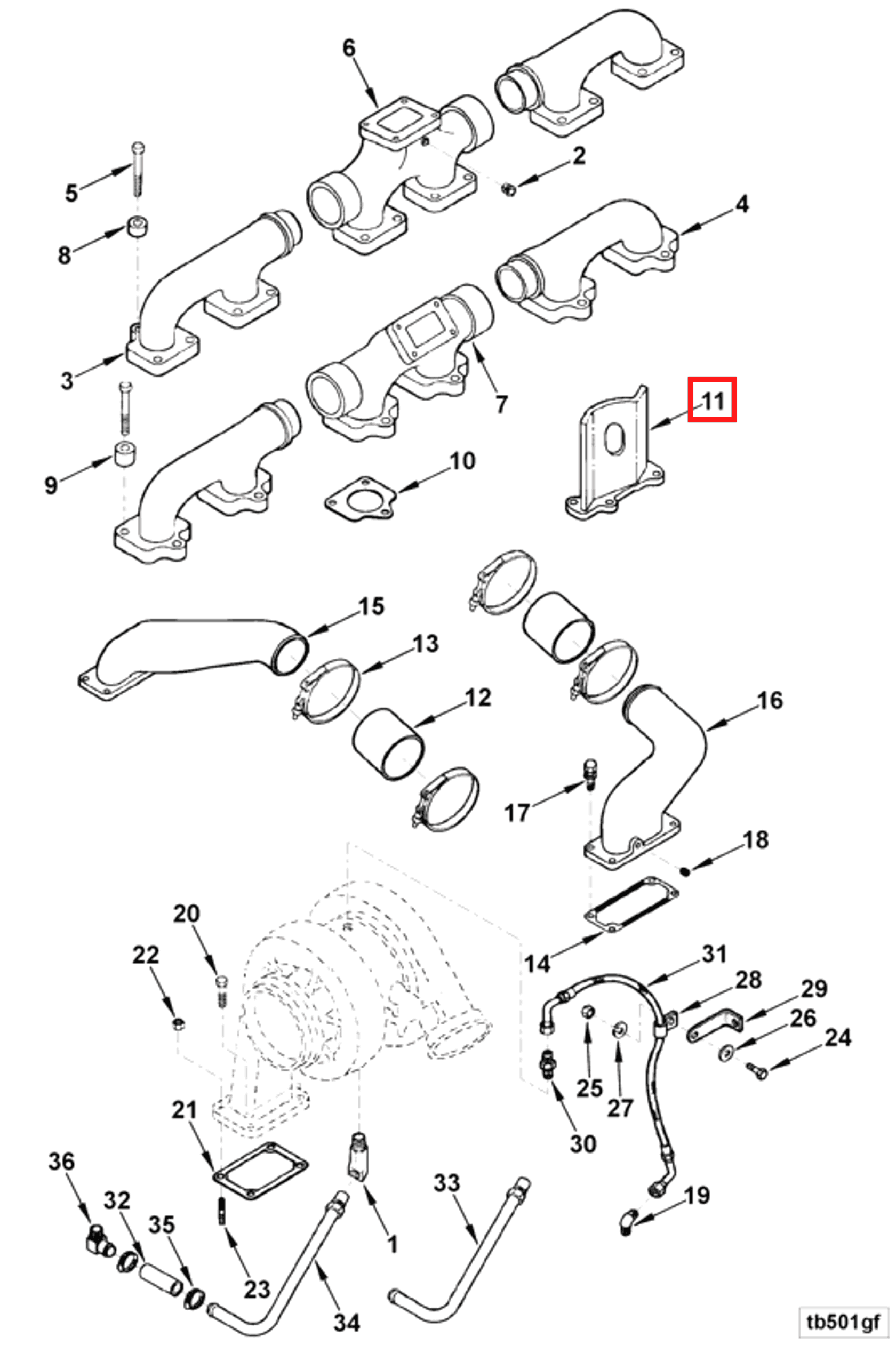Engine | Cummins 3062395 | Engine Lifting Bracket