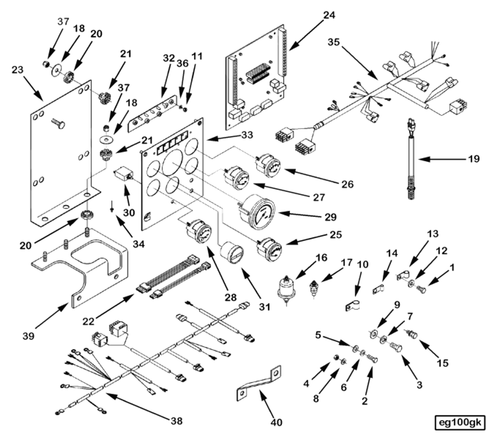 Engine | Cummins 3062658 | Engine Instrument Panel