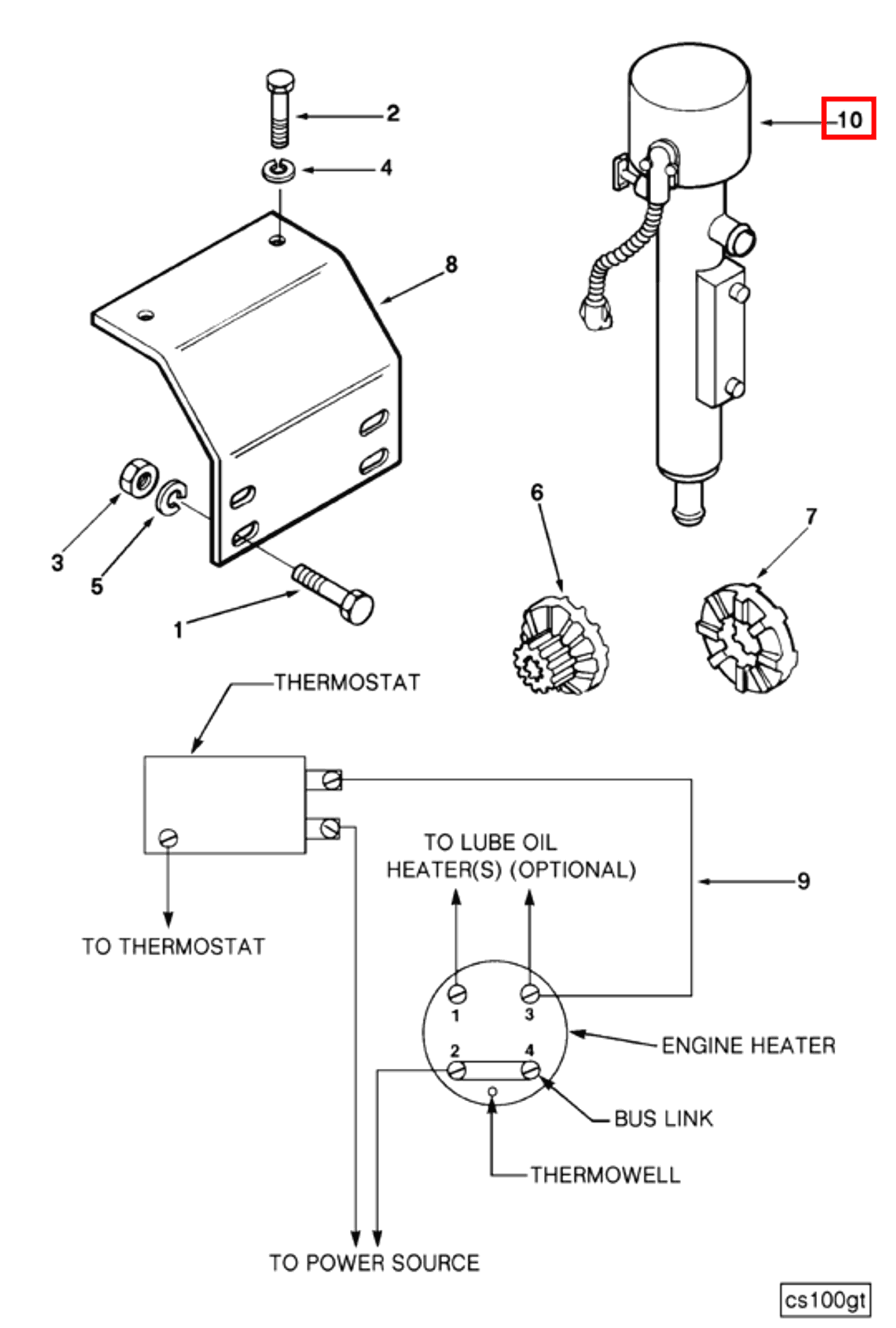 Engine | Cummins 3063472 | Engine Heater