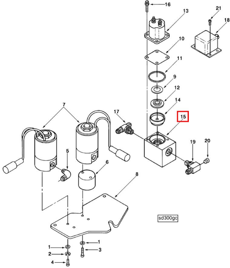 Valve | Cummins 3063773 | Control Valve Body