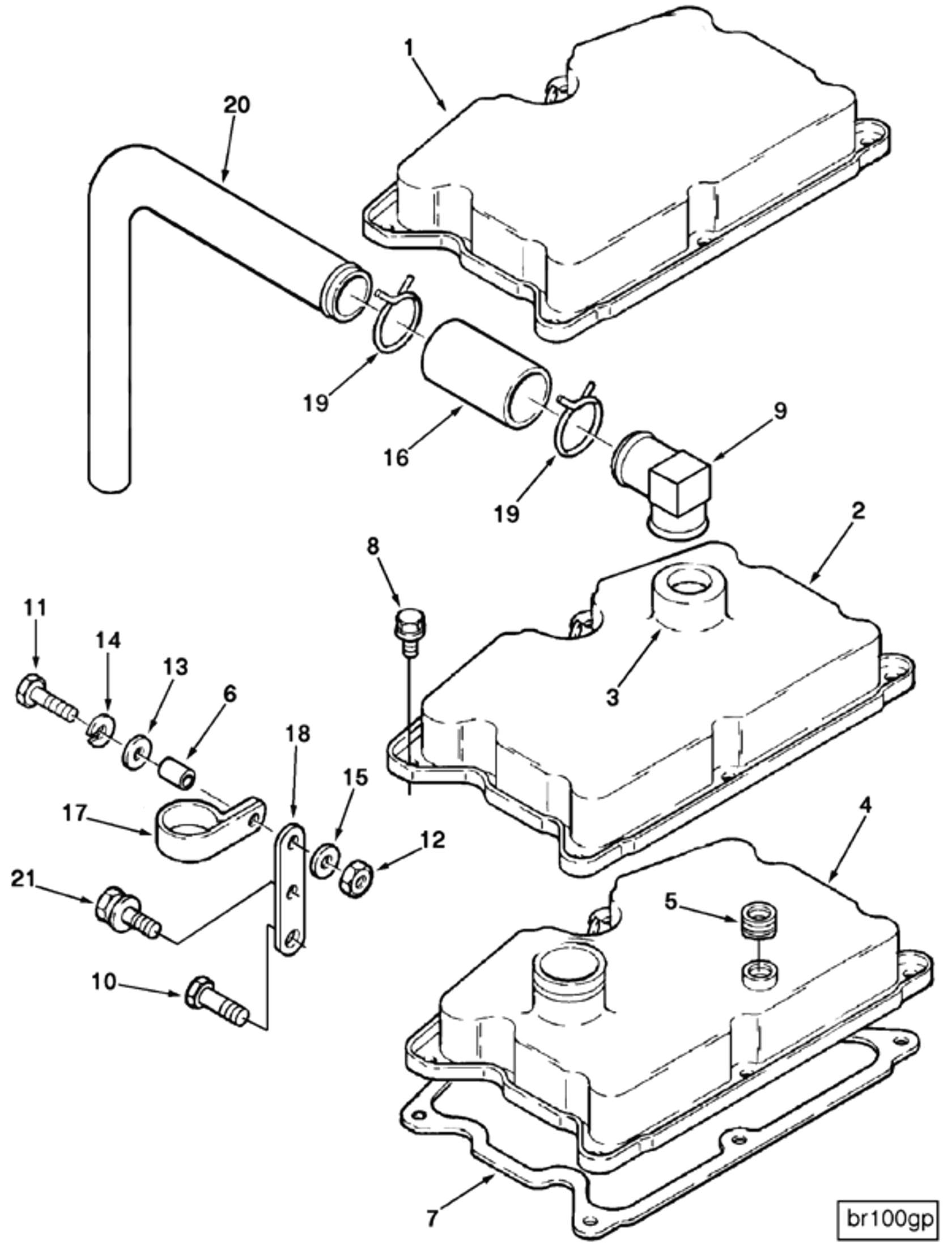 Rocker | Cummins 3065069 | Rocker Lever Cover