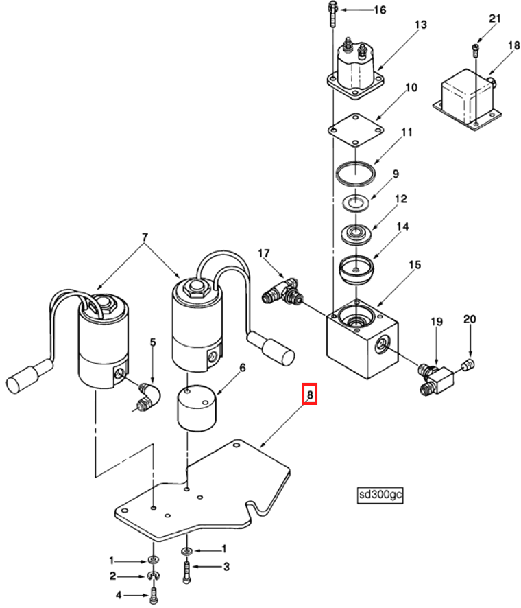 Valve | Cummins 3068562 | Valve Bracket