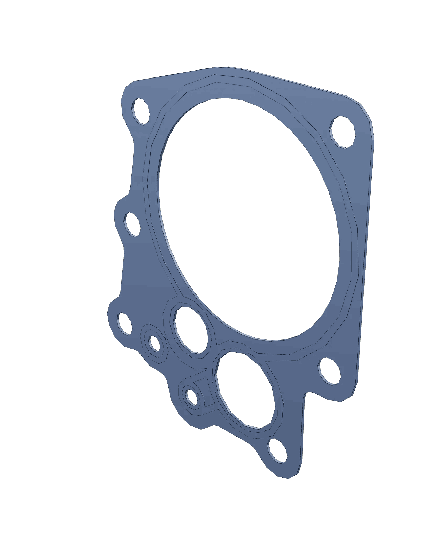 Gasket | Cummins 3069014 | Lubricating Oil Cooler Cover Gasket