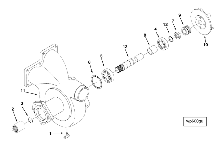 Water Pump | Cummins 3069600