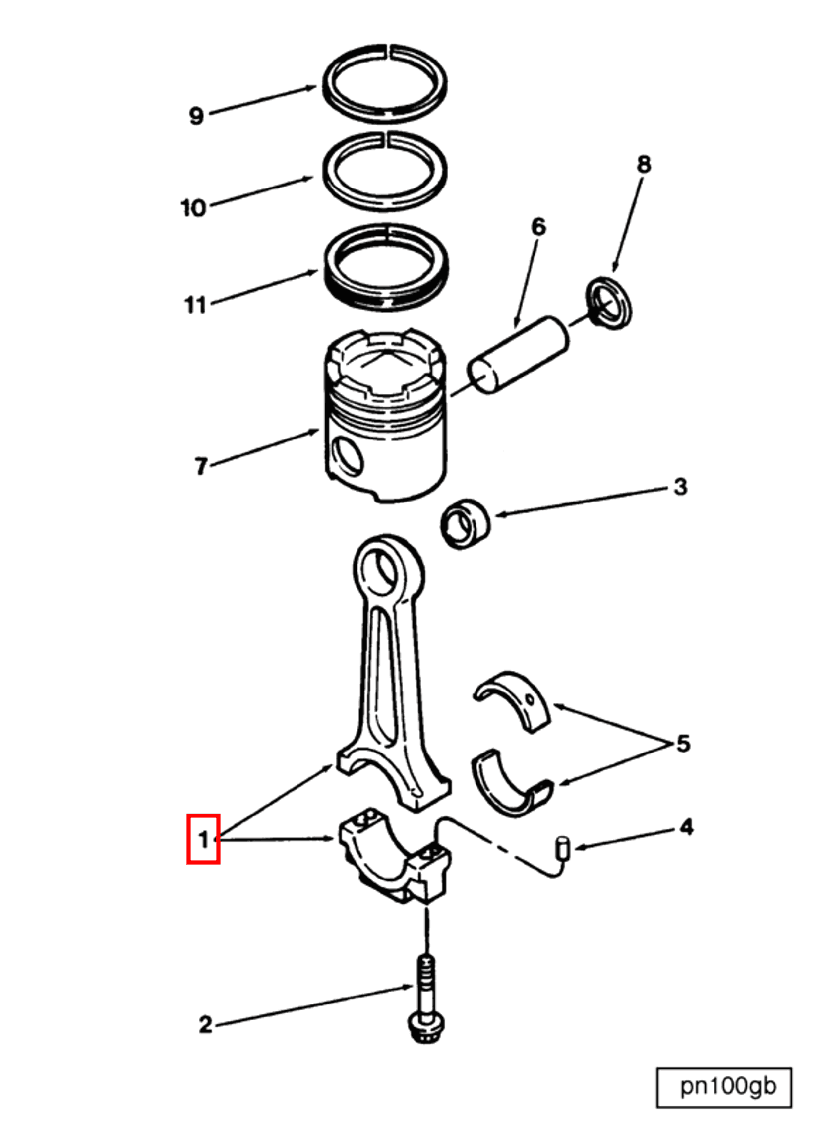 Engine | Cummins 3070449 | Engine Connecting Rod