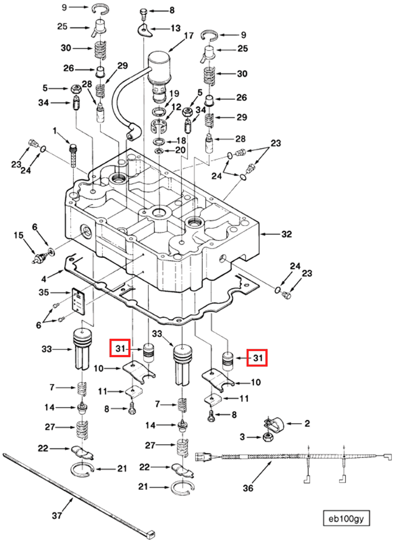 Engine | Cummins 3070579 | Engine Brake Master Piston