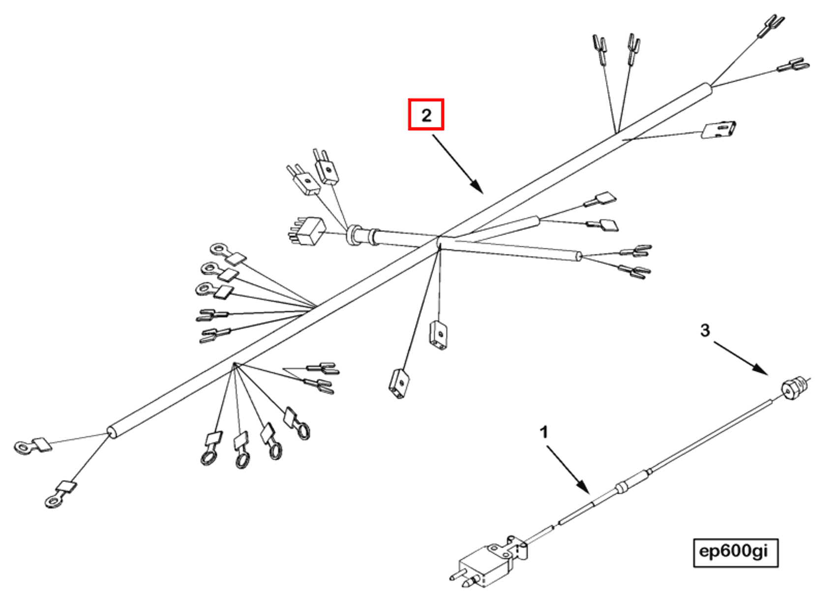 Ring | Cummins 3070995 | Wiring Harness
