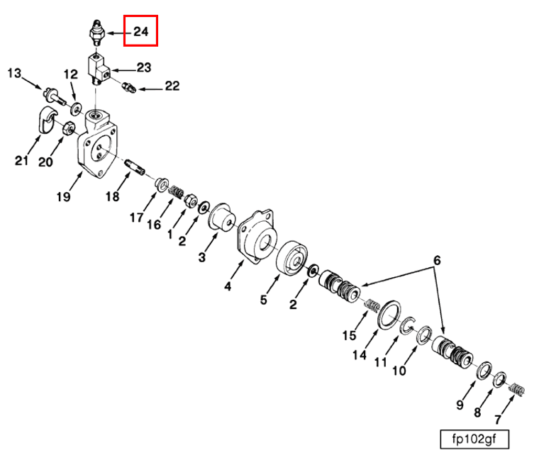 Valve | Cummins 3071331 | Check Valve