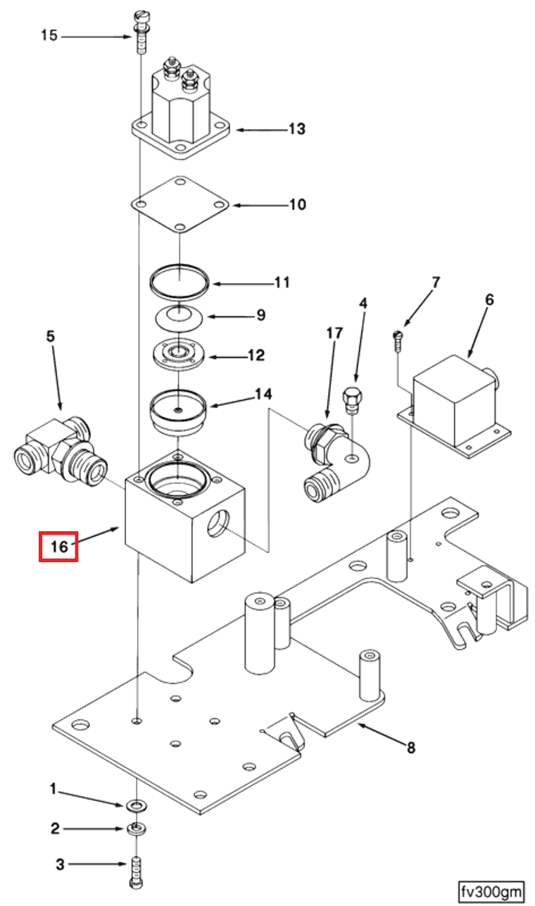 Valve | Cummins 3071473 | Control Valve Body