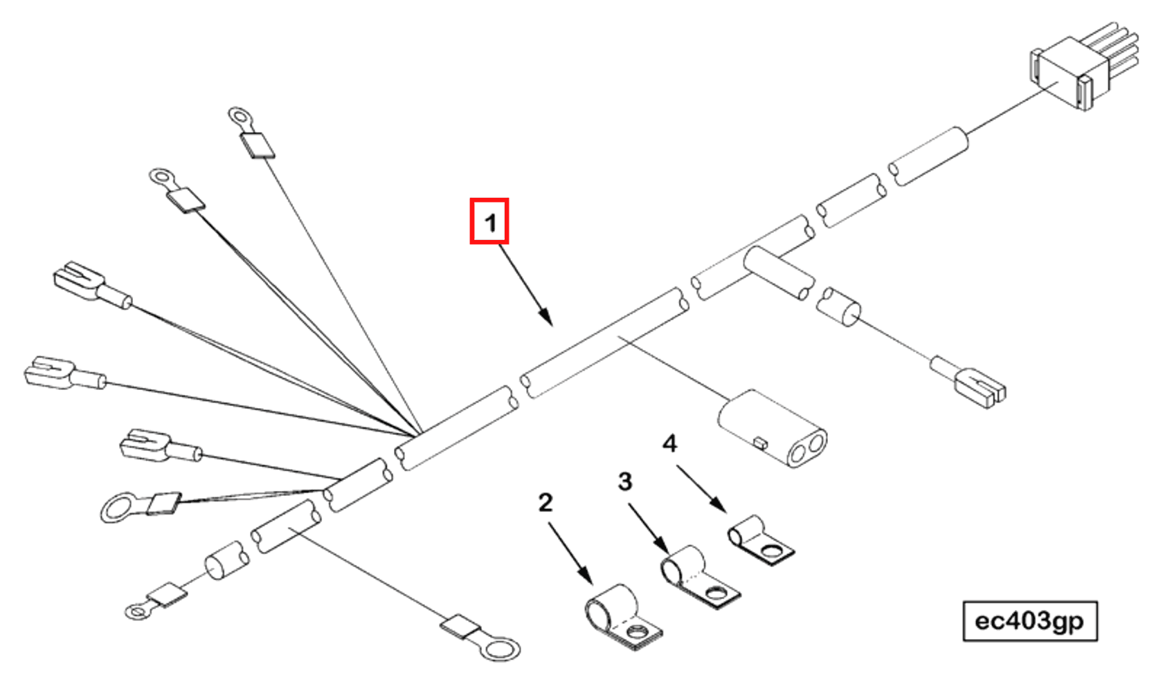 Ring | Cummins 3071923 | Wiring Harness