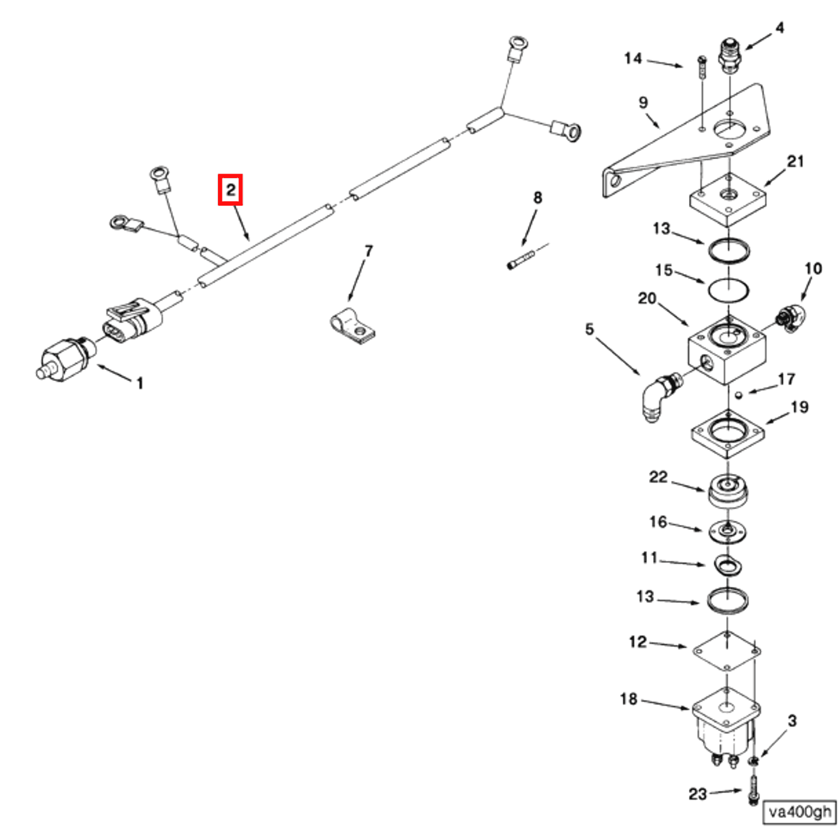 Ring | Cummins 3076079 | Wiring Harness