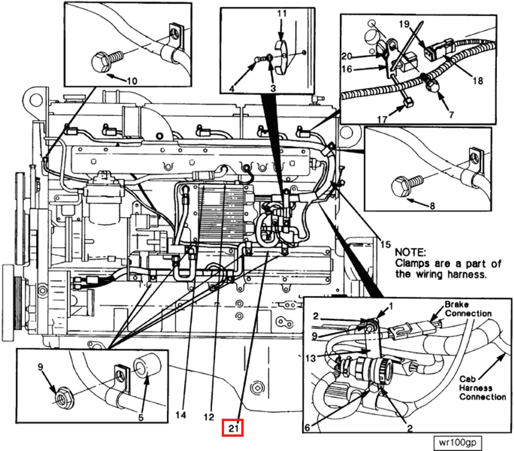 Ring | Cummins 3076354 | Wiring Harness