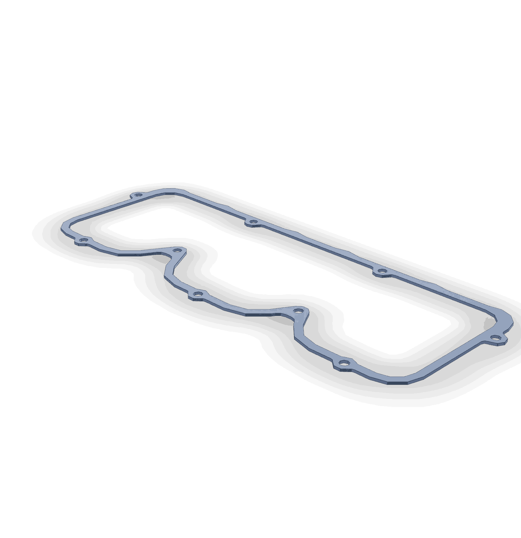 Rocker | Cummins 3077198 | Rocker Lever Cover Gasket