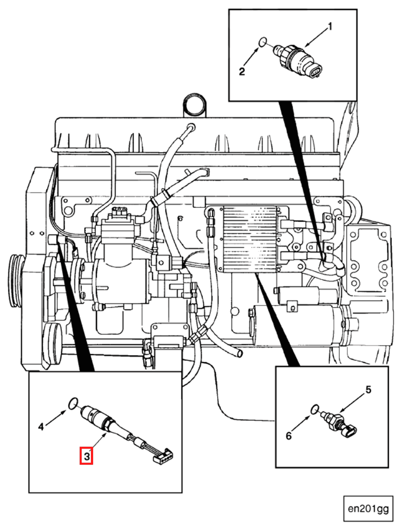 Engine | Cummins 3078150 | Engine Position Sensor