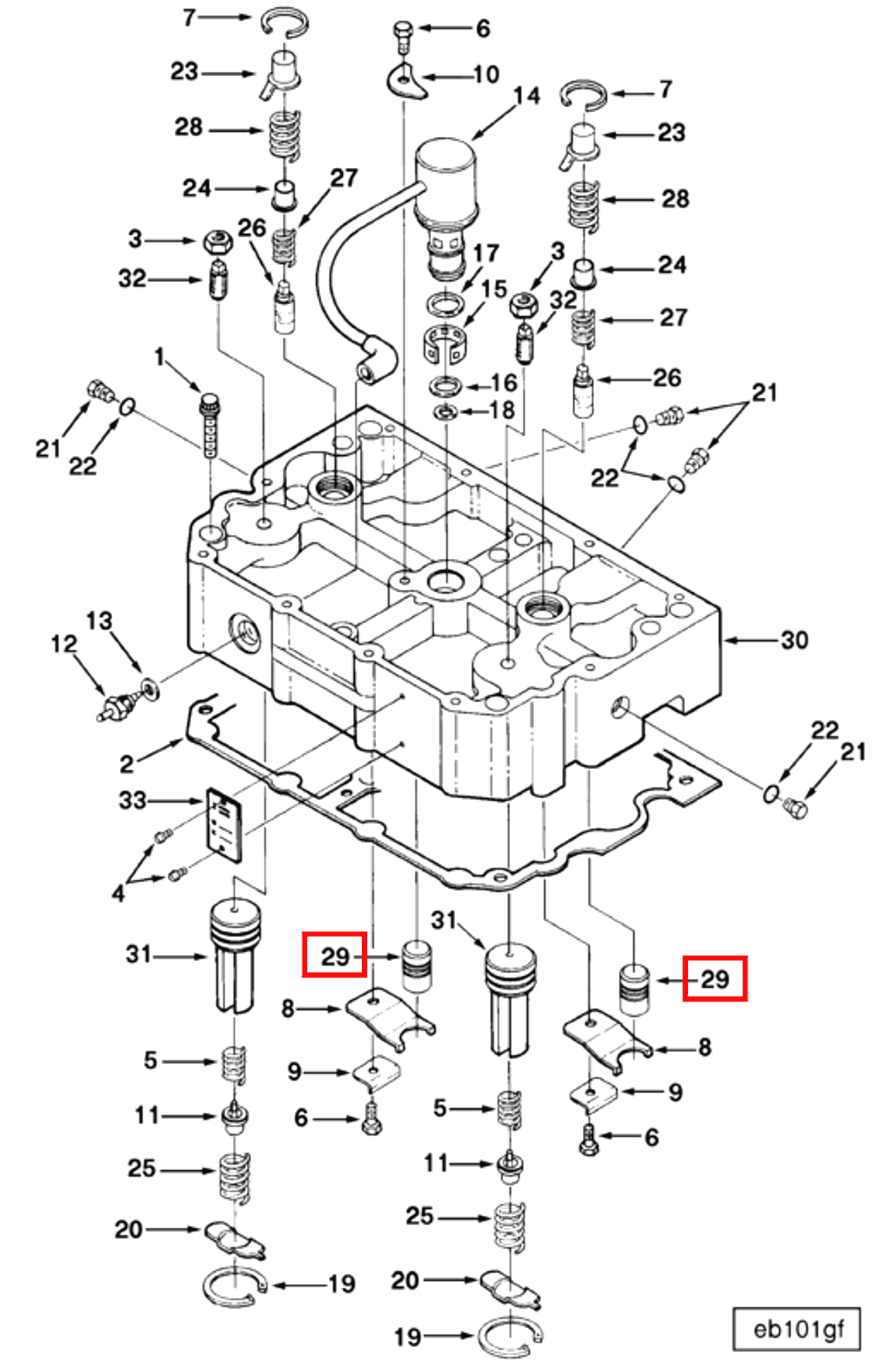 Engine | Cummins 3078283 | Engine Brake Master Piston