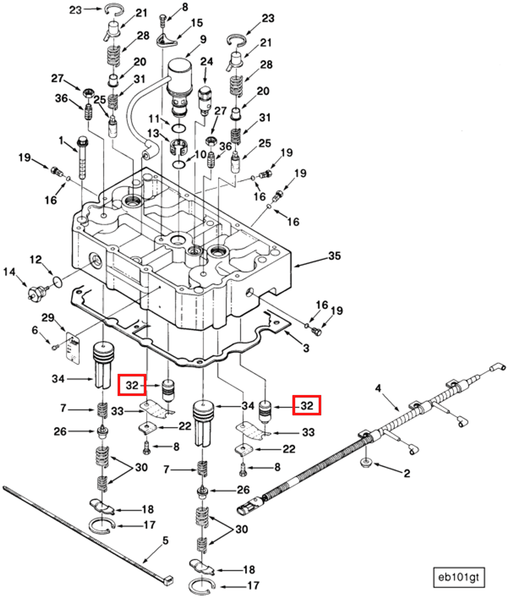 Engine | Cummins 3078316 | Engine Brake Master Piston