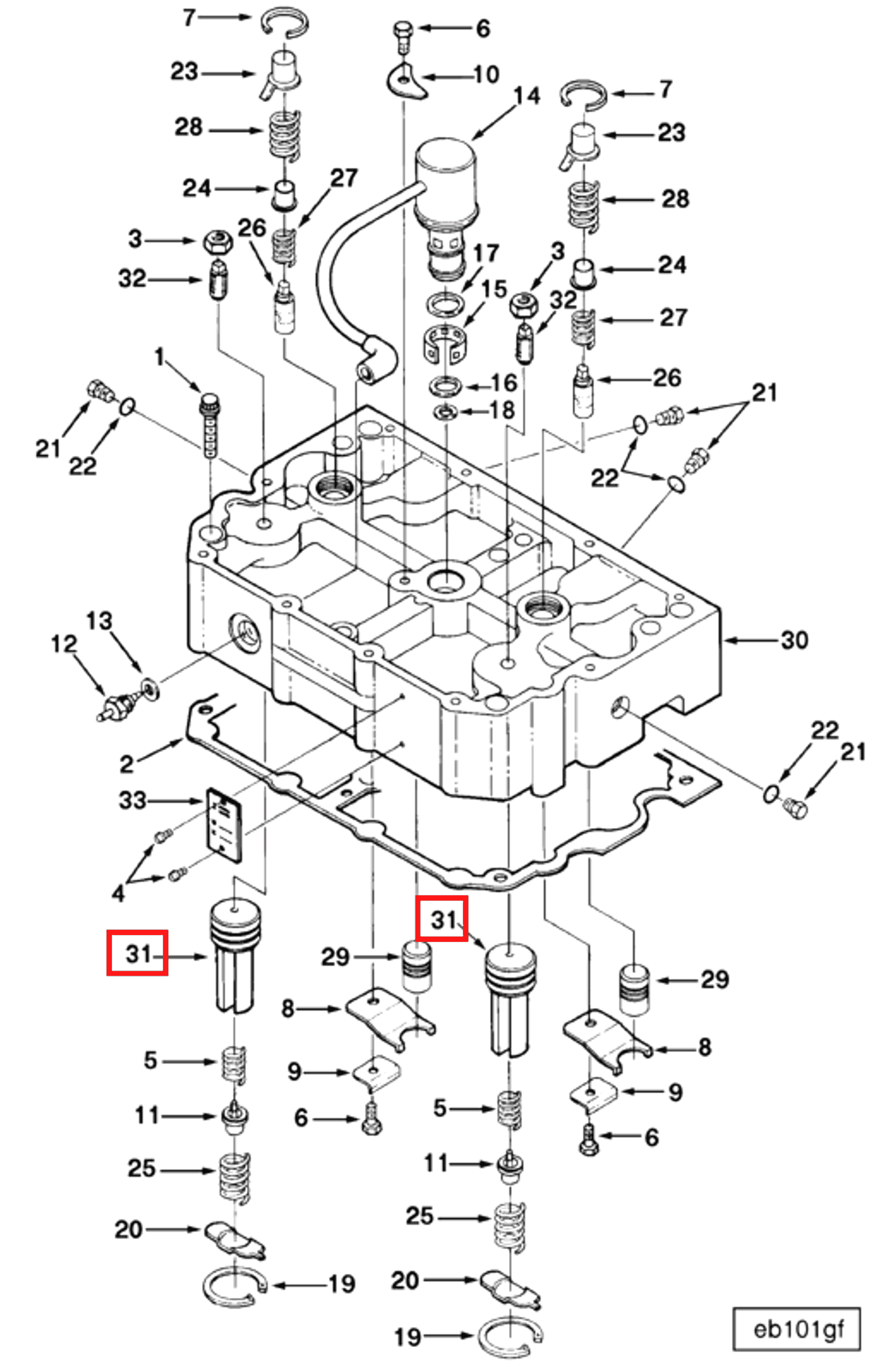 Engine | Cummins 3078365 | Engine Brake Slave Piston