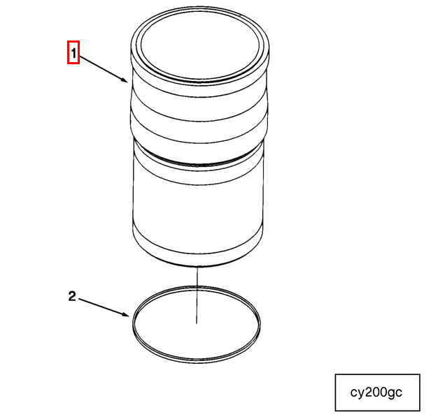 Cylinder liner | Cummins 3080760