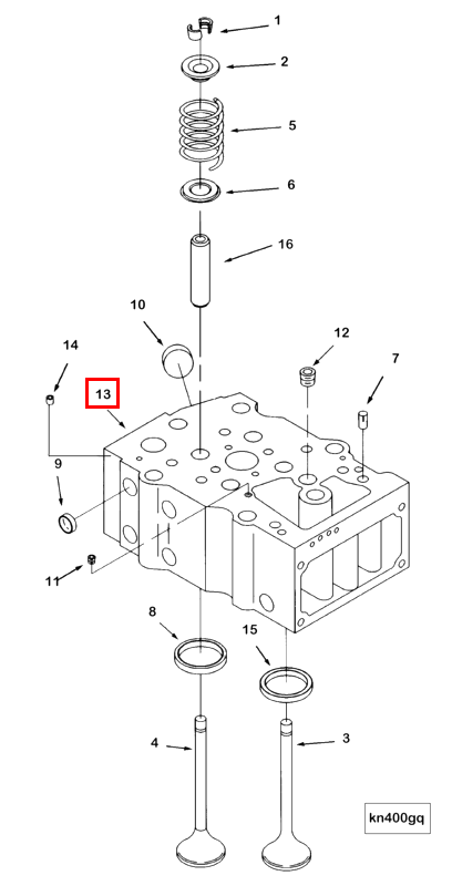 Cylinder Head | Cummins 3081064