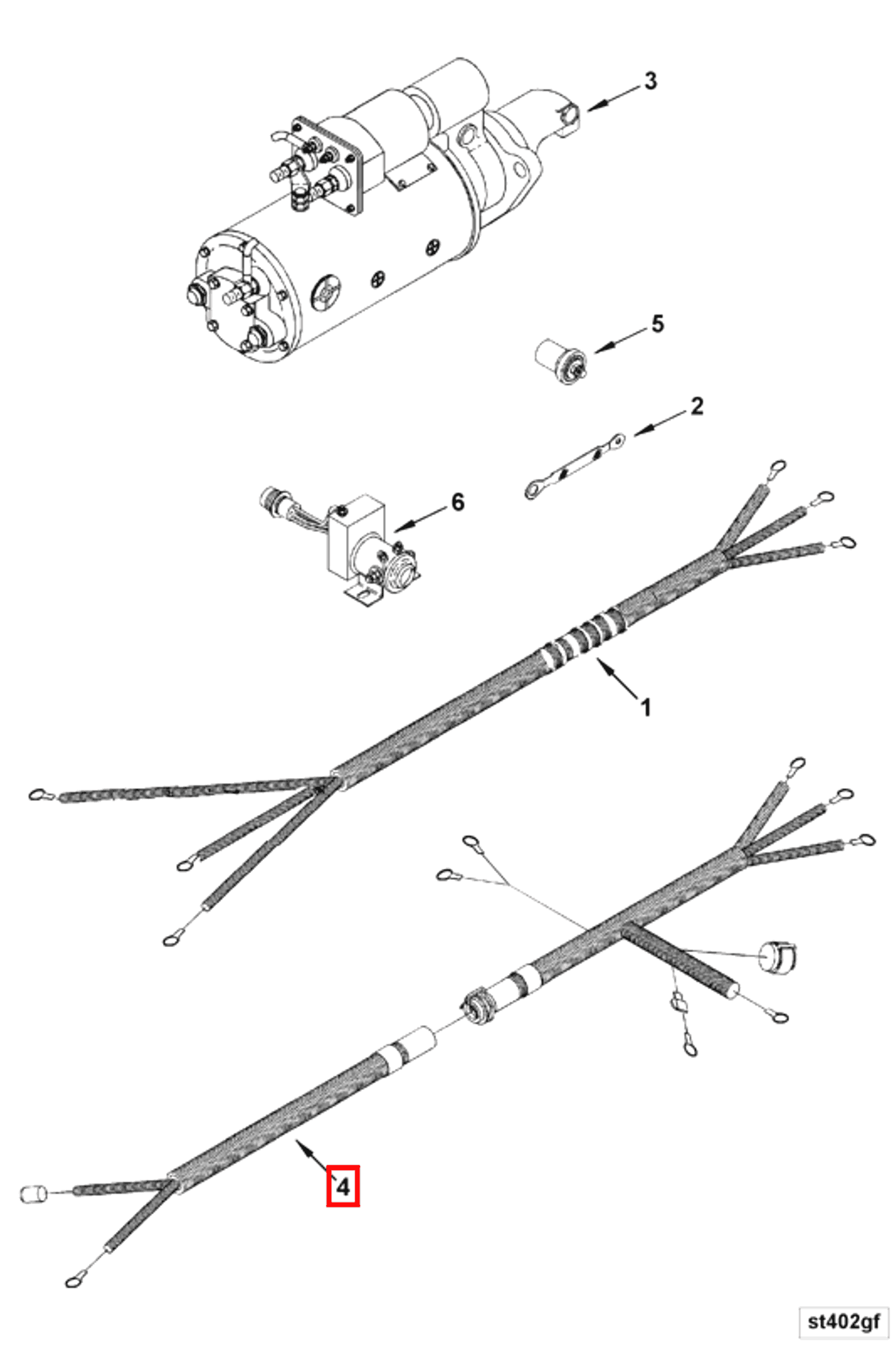Ring | Cummins 3084199 | Wiring Harness