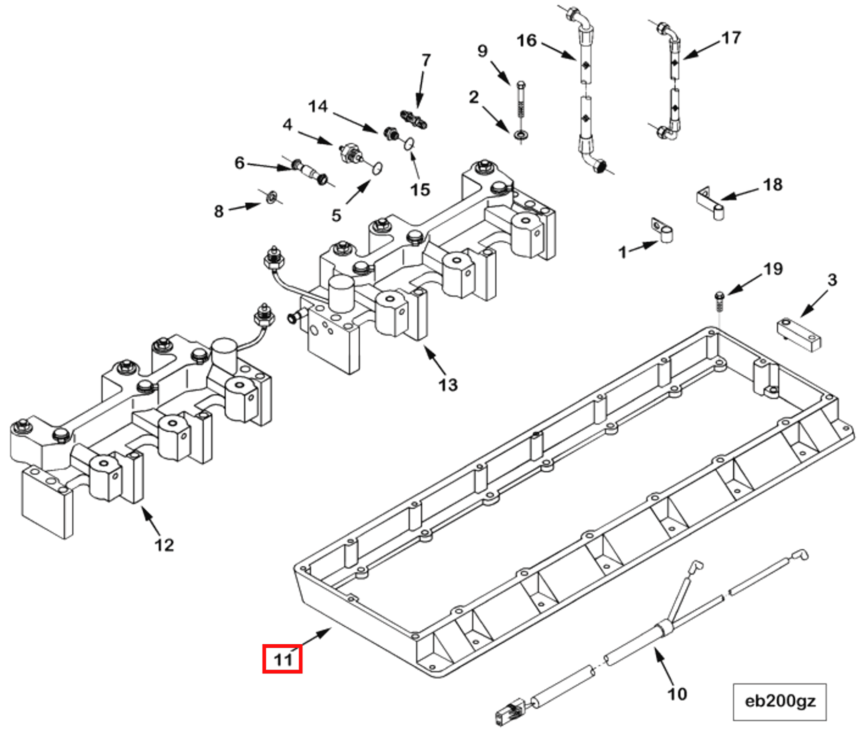 Rocker | Cummins 3084583 | Rocker Lever Cover Spacer