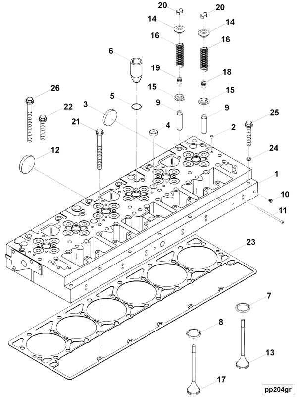 Cylinder Head | Cummins 3084650