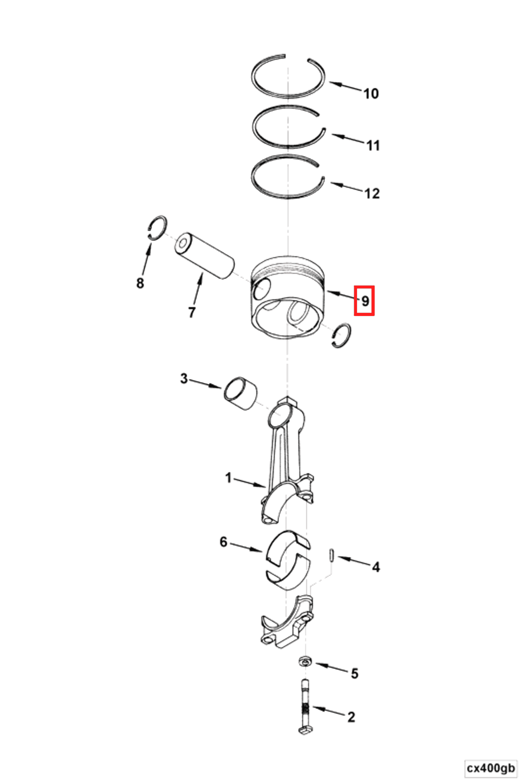 Engine | Cummins 3088063 | Engine Piston
