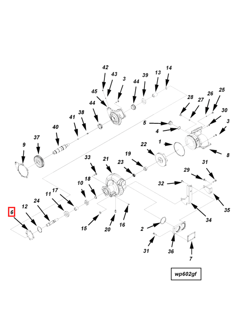 Water Pump | Cummins 3089261 | Water Pump Gasket