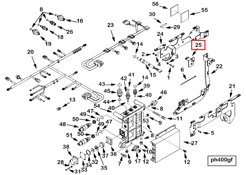 Turbocharger | Cummins 3090280 | Turbocharger Bracket