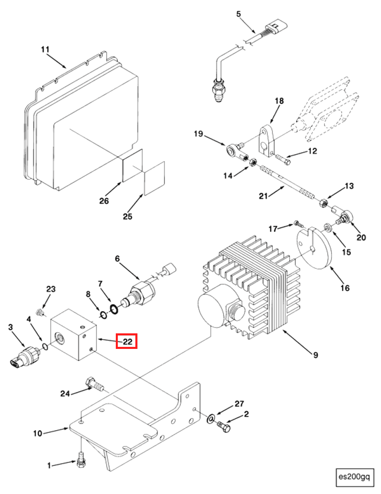 Valve | Cummins 3090524 | Control Valve Body