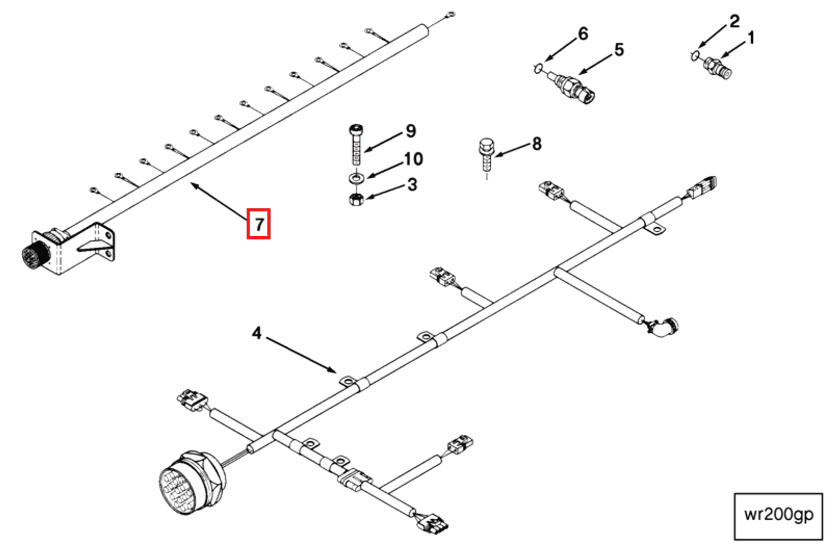 Ring | Cummins 3090768 | Wiring Harness