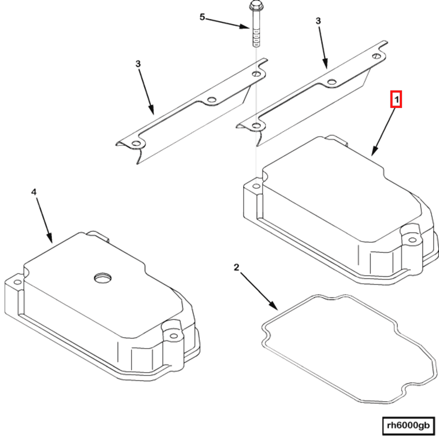 Rocker | Cummins 3092481 | Rocker Lever Cover