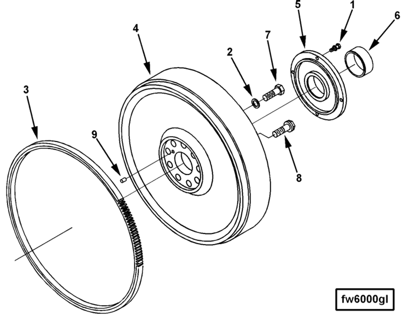 Flywheel | Cummins 3092666
