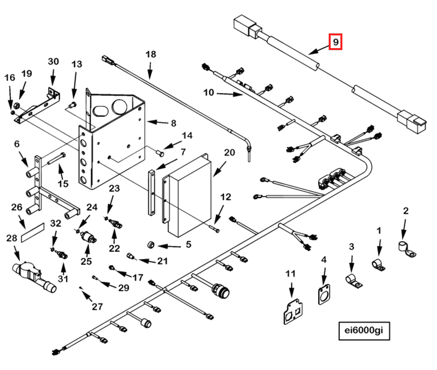 Ring | Cummins 3093060 | Wiring Harness