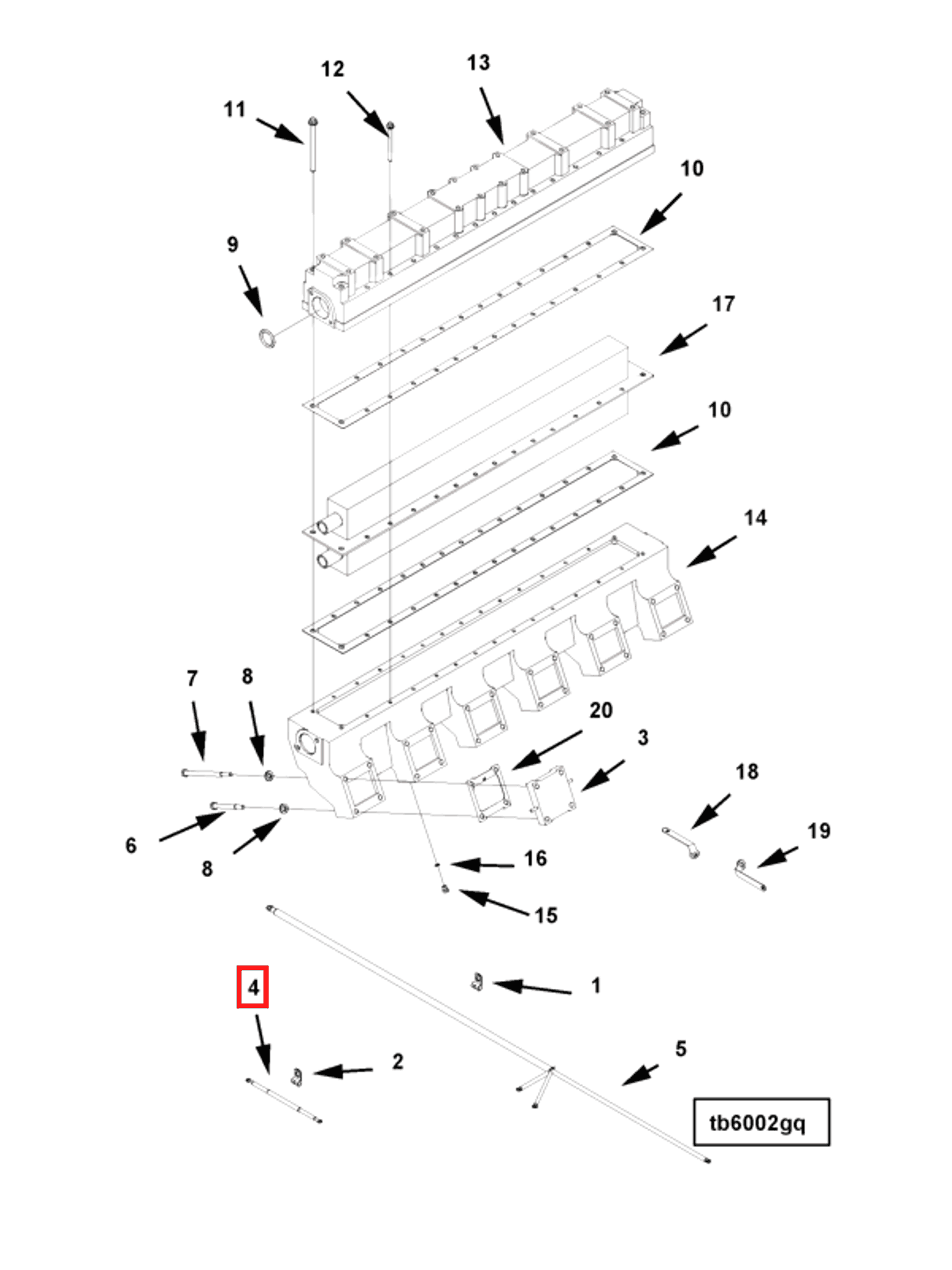 Engine | Cummins 3093518 | Engine Heater Cable