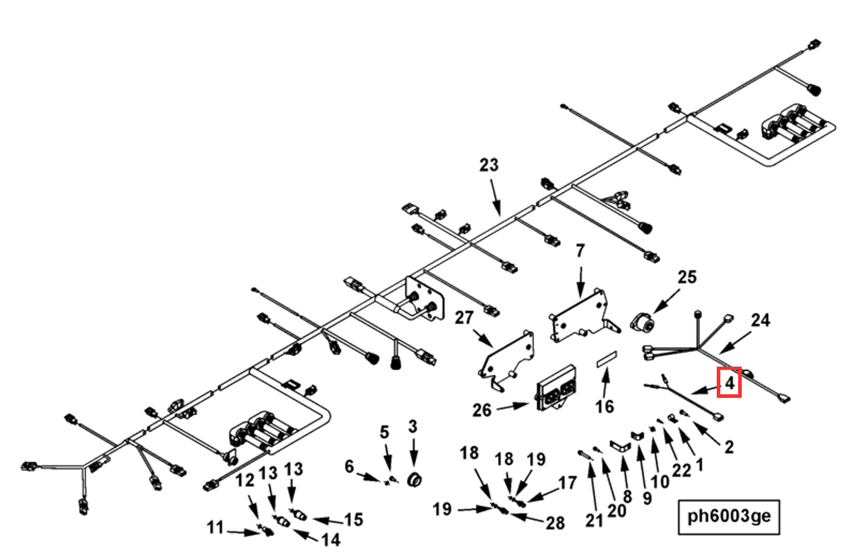 Ring | Cummins 3093667 | Wiring Harness