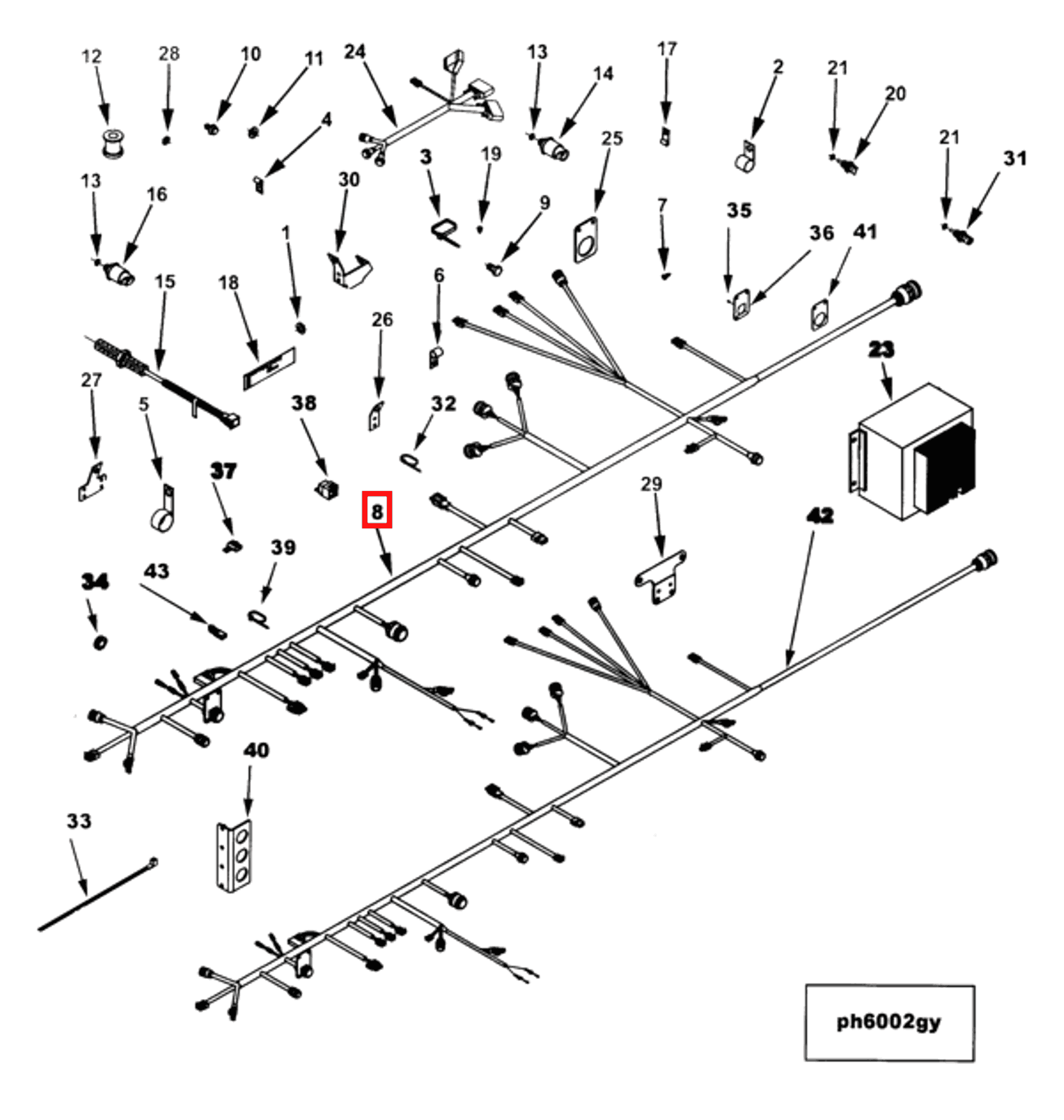 Ring | Cummins 3093696 | Wiring Harness