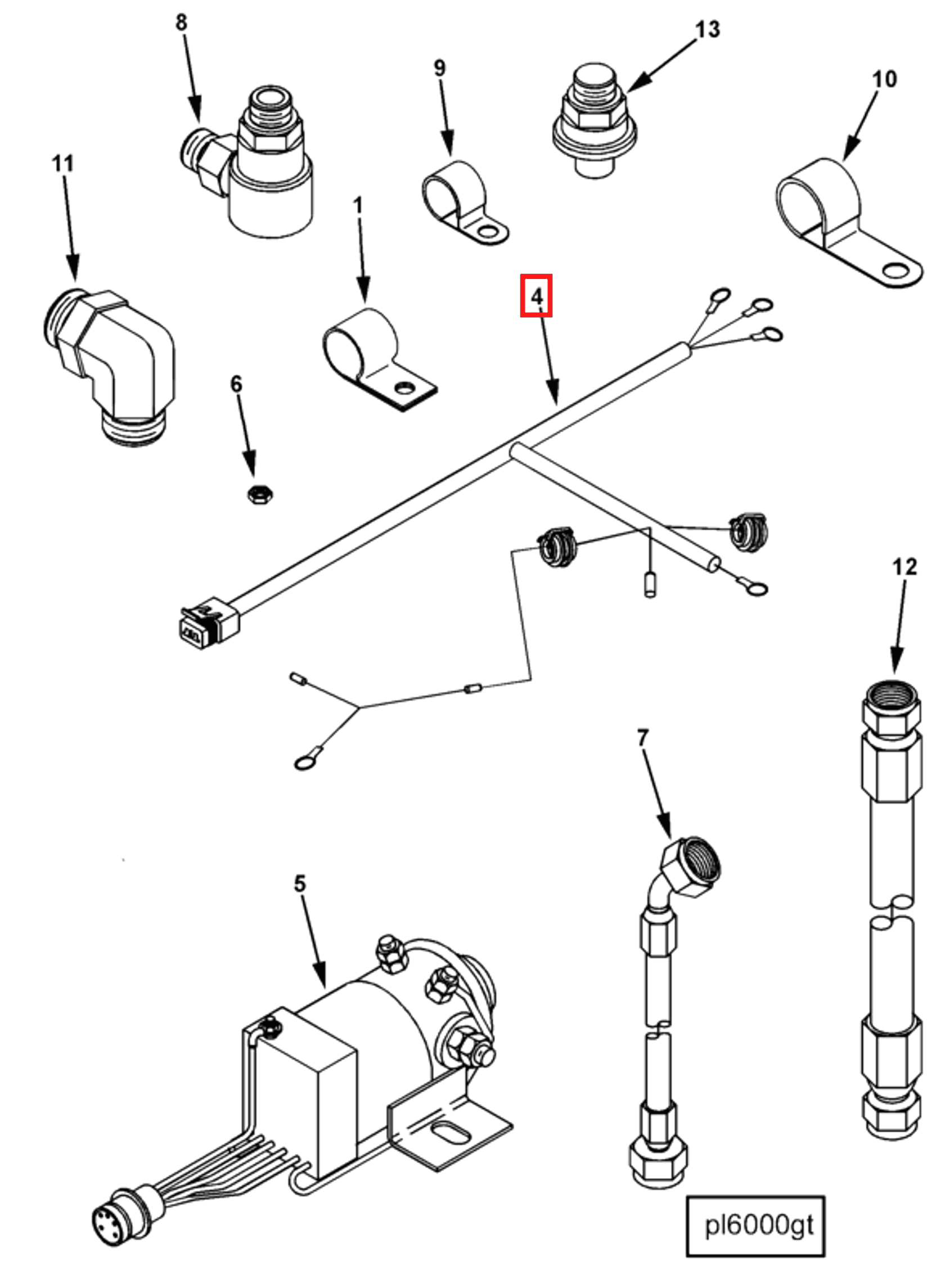 Ring | Cummins 3094118 | Wiring Harness