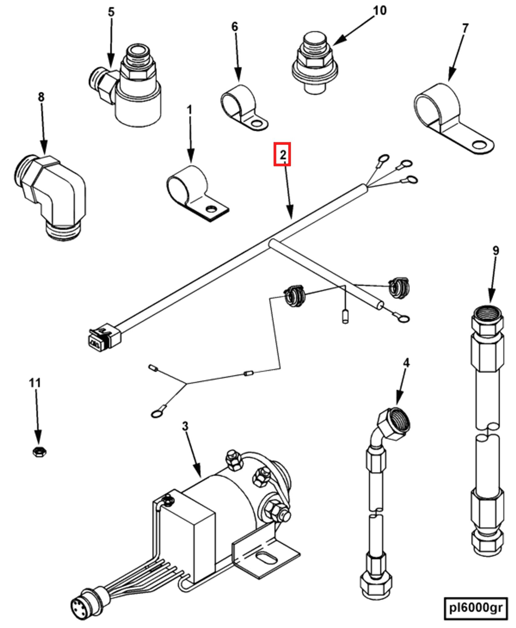 Ring | Cummins 3094120 | Wiring Harness