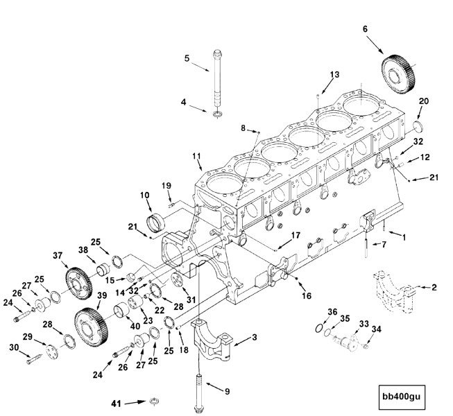 Cylinder Blok | Cummins 3096401
