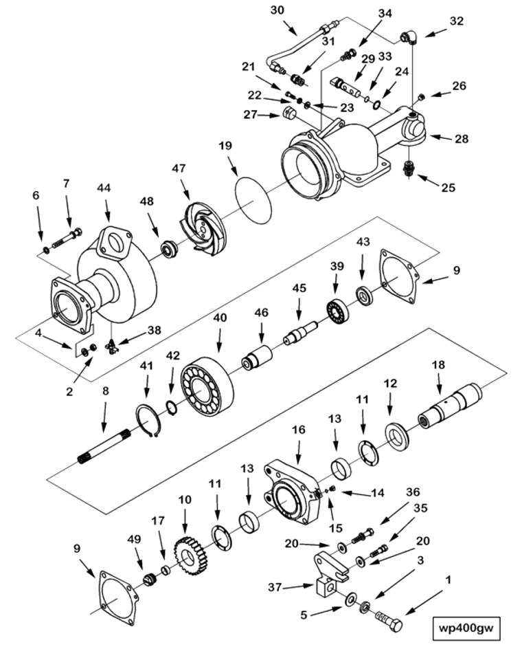 Water Pump | Cummins 3098962