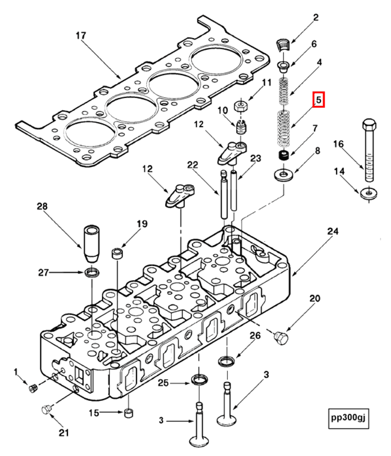 Valve | Cummins 3099139 | Valve Spring