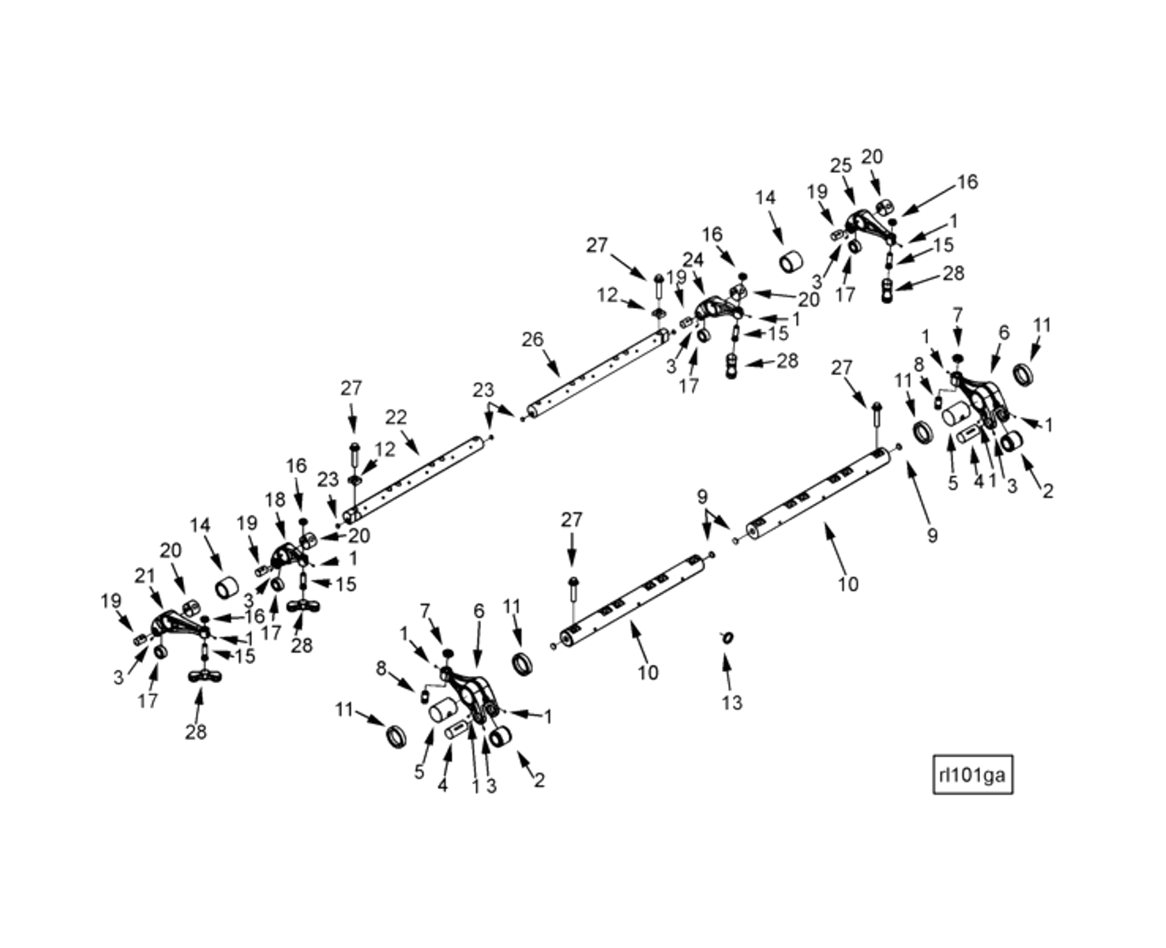 Rocker | Cummins 3100776 | Rocker Lever