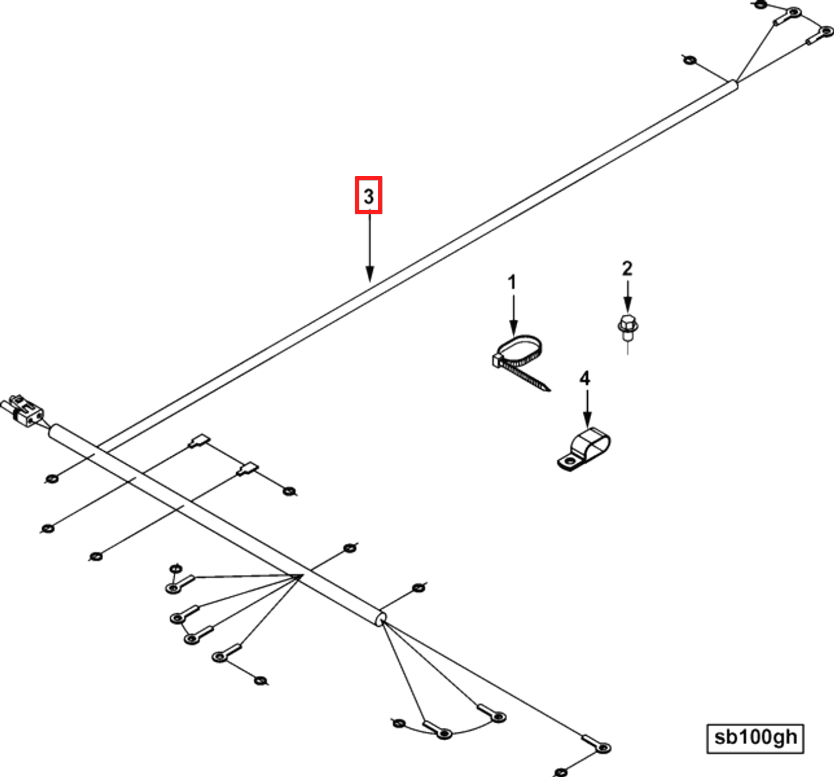 Ring | Cummins 3103604 | Wiring Harness